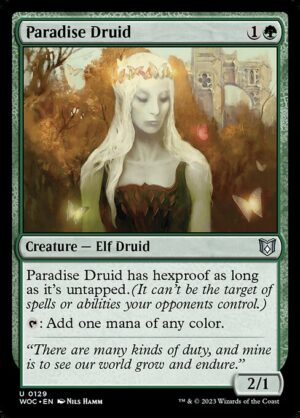 Paradise Druid<br /><span class="collector-number">Collector No. 129</span>