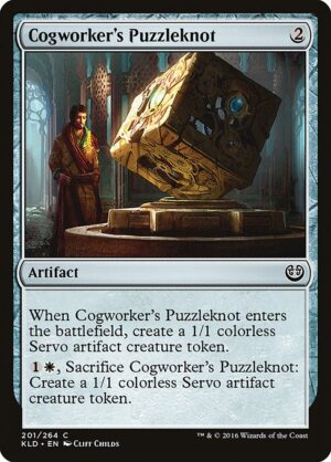 Cogworker's Puzzleknot<br /><span class="collector-number">Collector No. 201</span>