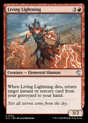 Living Lightning<br /><span class="collector-number">Collector No. 142</span>
