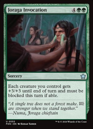 Joraga Invocation<br /><span class="collector-number">Collector No. 555</span>