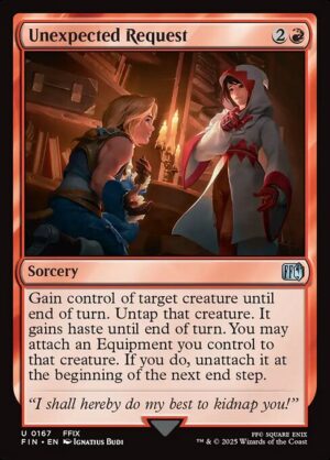 Unexpected Request<br /><span class="collector-number">Collector No. 167</span>