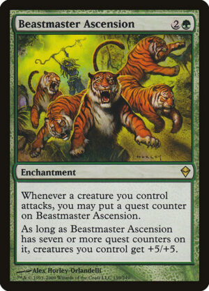 Beastmaster Ascension<br /><span class="collector-number">Collector No. 159</span>