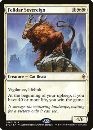 Felidar Sovereign - Foil<br /><span class="collector-number">Collector No. 26</span>
