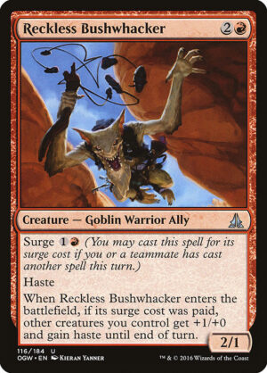 Reckless Bushwhacker<br /><span class="collector-number">Collector No. 116</span>