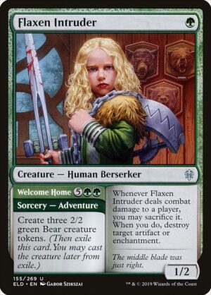 Flaxen Intruder // Welcome Home<br /><span class="collector-number">Collector No. 155</span>