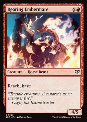 Rearing Embermare<br /><span class="collector-number">Collector No. 127</span>