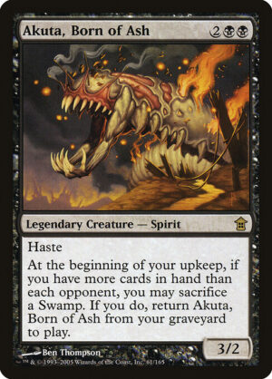 Akuta, Born of Ash<br /><span class="collector-number">Collector No. 61</span>