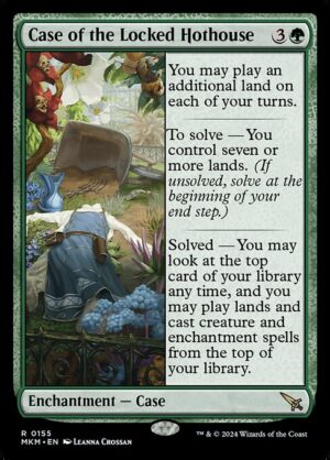 Case of the Locked Hothouse<br /><span class="collector-number">Collector No. 155</span>