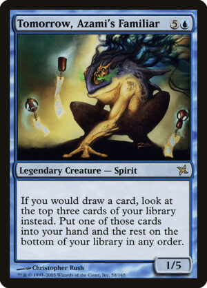 Tomorrow, Azami's Familiar<br /><span class="collector-number">Collector No. 58</span>