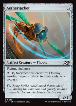 Aetherjacket<br /><span class="collector-number">Collector No. 230</span>