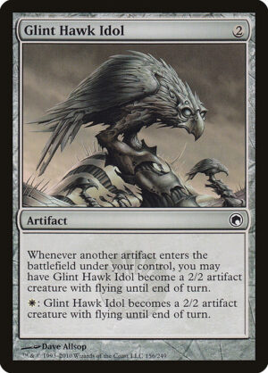 Glint Hawk Idol<br /><span class="collector-number">Collector No. 156</span>