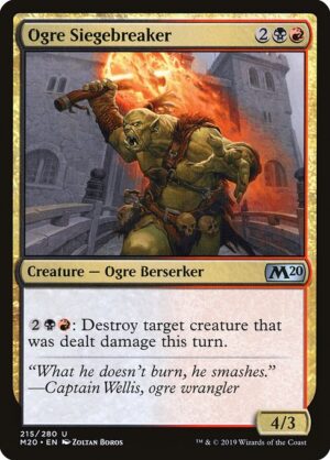 Ogre Siegebreaker<br /><span class="collector-number">Collector No. 215</span>