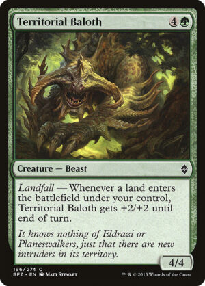 Territorial Baloth<br /><span class="collector-number">Collector No. 196</span>
