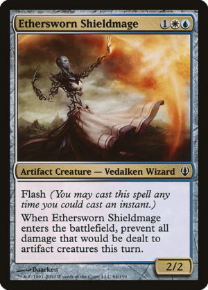 Ethersworn Shieldmage<br /><span class="collector-number">Collector No. 84</span>