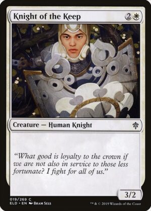 Knight of the Keep<br /><span class="collector-number">Collector No. 19</span>