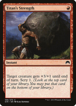 Titan's Strength<br /><span class="collector-number">Collector No. 166</span>