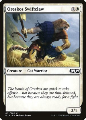 Oreskos Swiftclaw<br /><span class="collector-number">Collector No. 31</span>
