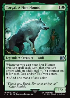 Torgal, A Fine Hound<br /><span class="collector-number">Collector No. 208</span>