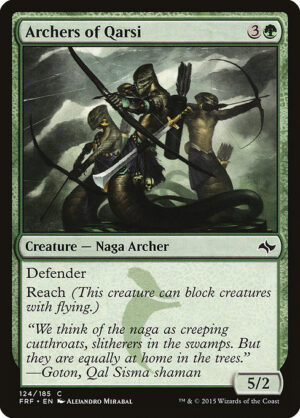 Archers of Qarsi<br /><span class="collector-number">Collector No. 124</span>