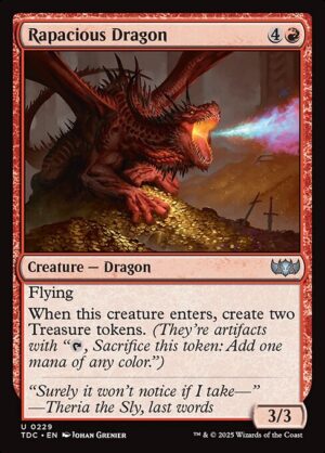 Rapacious Dragon<br /><span class="collector-number">Collector No. 229</span>