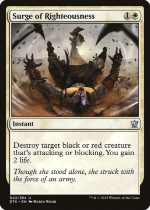 Surge of Righteousness<br /><span class="collector-number">Collector No. 42</span>