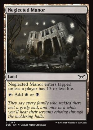 Neglected Manor<br /><span class="collector-number">Collector No. 264</span>
