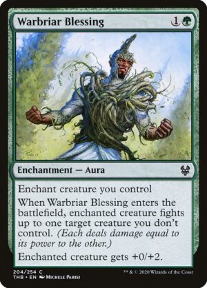 Warbriar Blessing - Foil<br /><span class="collector-number">Collector No. 204</span>