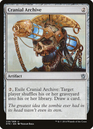 Cranial Archive<br /><span class="collector-number">Collector No. 218</span>