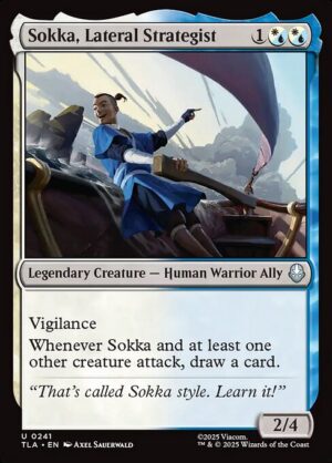 Sokka, Lateral Strategist<br /><span class="collector-number">Collector No. 241</span>