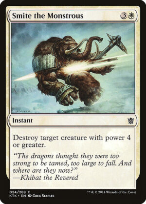Smite the Monstrous<br /><span class="collector-number">Collector No. 24</span>