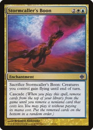 Stormcaller's Boon<br /><span class="collector-number">Collector No. 13</span>