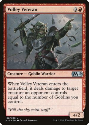 Volley Veteran<br /><span class="collector-number">Collector No. 168</span>