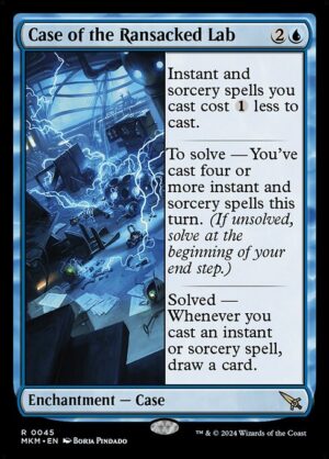 Case of the Ransacked Lab<br /><span class="collector-number">Collector No. 45</span>