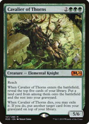 Cavalier of Thorns<br /><span class="collector-number">Collector No. 167p</span>