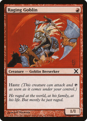 Raging Goblin<br /><span class="collector-number">Collector No. 224</span>