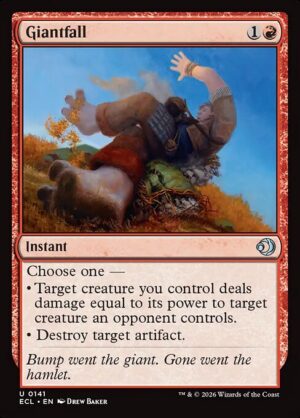 Giantfall<br /><span class="collector-number">Collector No. 141</span>