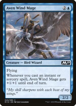 Aven Wind Mage<br /><span class="collector-number">Collector No. 45</span>