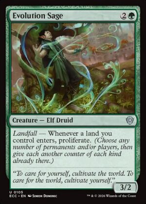 Evolution Sage<br /><span class="collector-number">Collector No. 105</span>