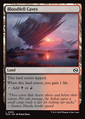 Bloodfell Caves - Foil<br /><span class="collector-number">Collector No. 250</span>