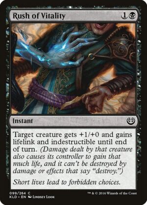 Rush of Vitality<br /><span class="collector-number">Collector No. 99</span>