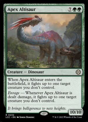 Apex Altisaur<br /><span class="collector-number">Collector No. 232</span>