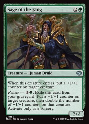 Sage of the Fang<br /><span class="collector-number">Collector No. 155</span>