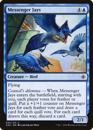 Messenger Jays<br /><span class="collector-number">Collector No. 35</span>