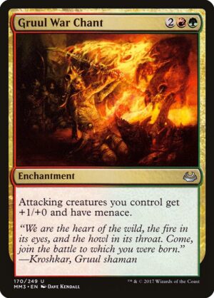 Gruul War Chant<br /><span class="collector-number">Collector No. 170</span>