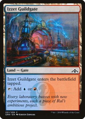 Izzet Guildgate<br /><span class="collector-number">Collector No. 251</span>