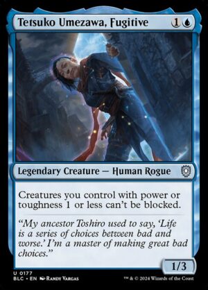 Tetsuko Umezawa, Fugitive<br /><span class="collector-number">Collector No. 177</span>