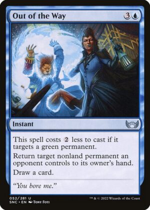 Out of the Way<br /><span class="collector-number">Collector No. 52</span>