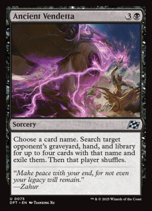 Ancient Vendetta<br /><span class="collector-number">Collector No. 75</span>