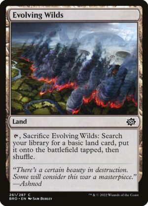 Evolving Wilds<br /><span class="collector-number">Collector No. 261</span>