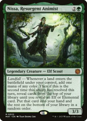 Nissa, Resurgent Animist<br /><span class="collector-number">Collector No. 22</span>